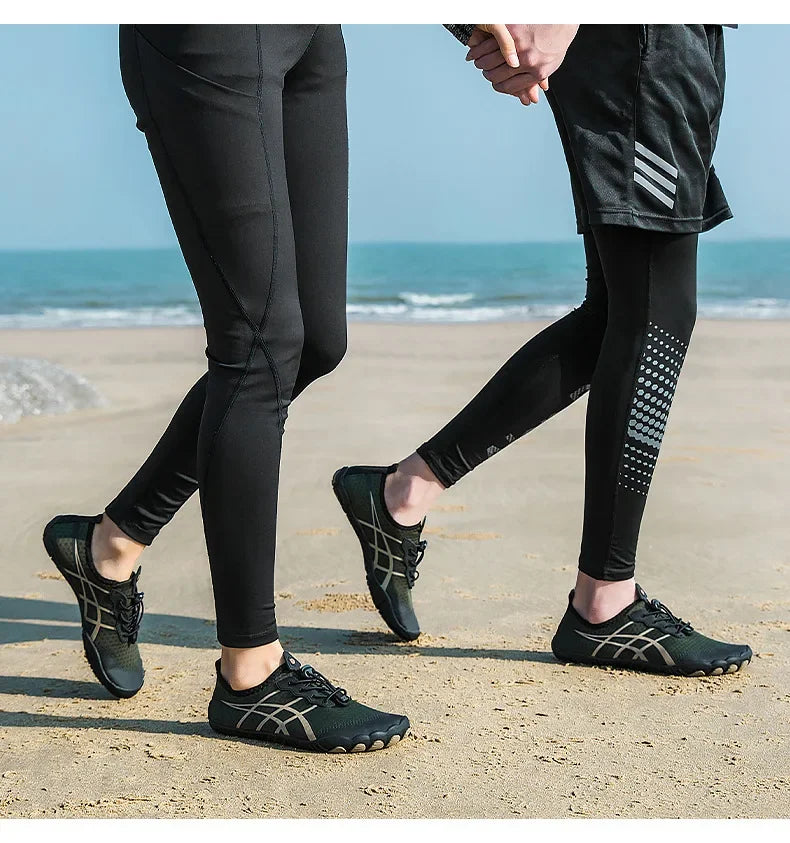 New Men's Hiking Sport Shoes Deep Squat Fitness Shoes Fishing Swimming Wading Shoes Surfing Diving Beach Five-Finger Shoes