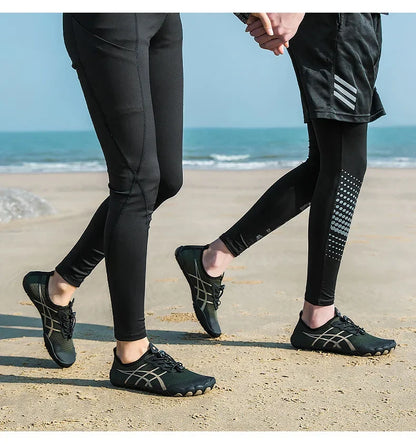 New Men's Hiking Sport Shoes Deep Squat Fitness Shoes Fishing Swimming Wading Shoes Surfing Diving Beach Five-Finger Shoes