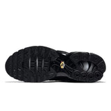 Nike Air Max Plus TN Running Shoes Triple Black Classic Outdoor Jogging Walking Sports Shoes Trainers Women Men Sneakers