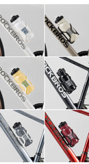 ROCKBROS Cycling Water Bottle 600ml Lightweight Bottle With Dust Cover Gym Water Kettle Drink Outdoor Sports Bike Accessories