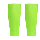 1Pair Football Socks Soccer Accessories Leg Brace Sleeves Breathable Sport Sock Adult Kids Shin Guards Calf Protection Leg Cover