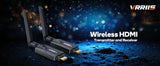 200M Wireless Hdmi Video Transmitter and Receiver 5G Mini Extender TV Stick for Conference, Office, Projector and Home Camera