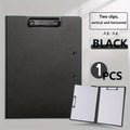 1pc A4 File Folders, Documents Organizer, Clipboard With Cover, Paper Folder For Business & School, Stationery & Office Supplies