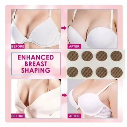 BUSTMAXX Clinical Strength Breast Augmentation Supplement, Transdermal Patches Produced in the USA, 32 pcs/bag