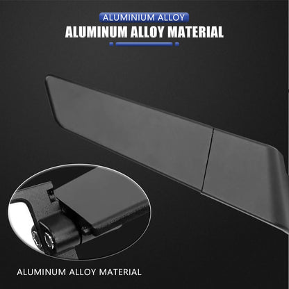 Motorcycle Accessories Mirrors Stealth Winglets Mirror To Rotate Adjustable Mirrors For YAMAHA MT 03 07 09 R1R3R7 XMAX KTM BMW