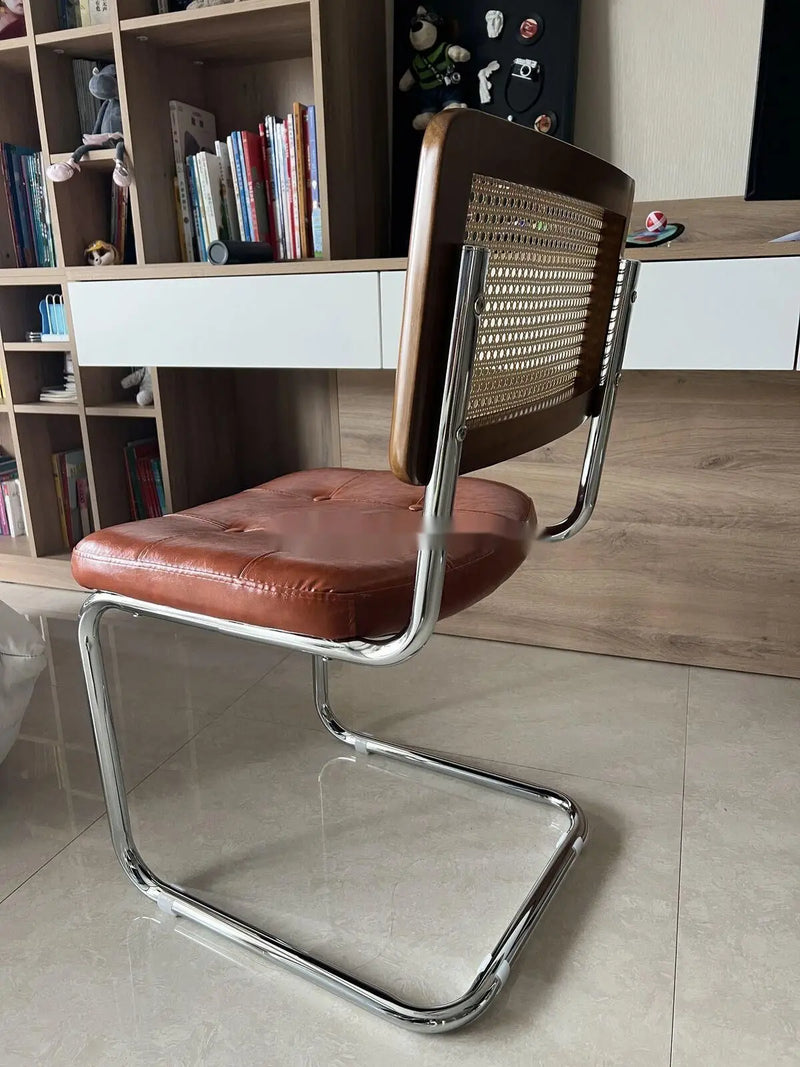 Kitchen Office Outdoor Dining Chairs Modern Luxury Salon Relax Cesca Chair Restaurant INS Sillas Para Comedor Furniture WK50DC