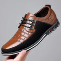 2024 Autumn Business Casual Shoes for Men Trend Classic Leather Shoes Outdoor Men Sneakers Sewing Breathable Men's Dress Shoes