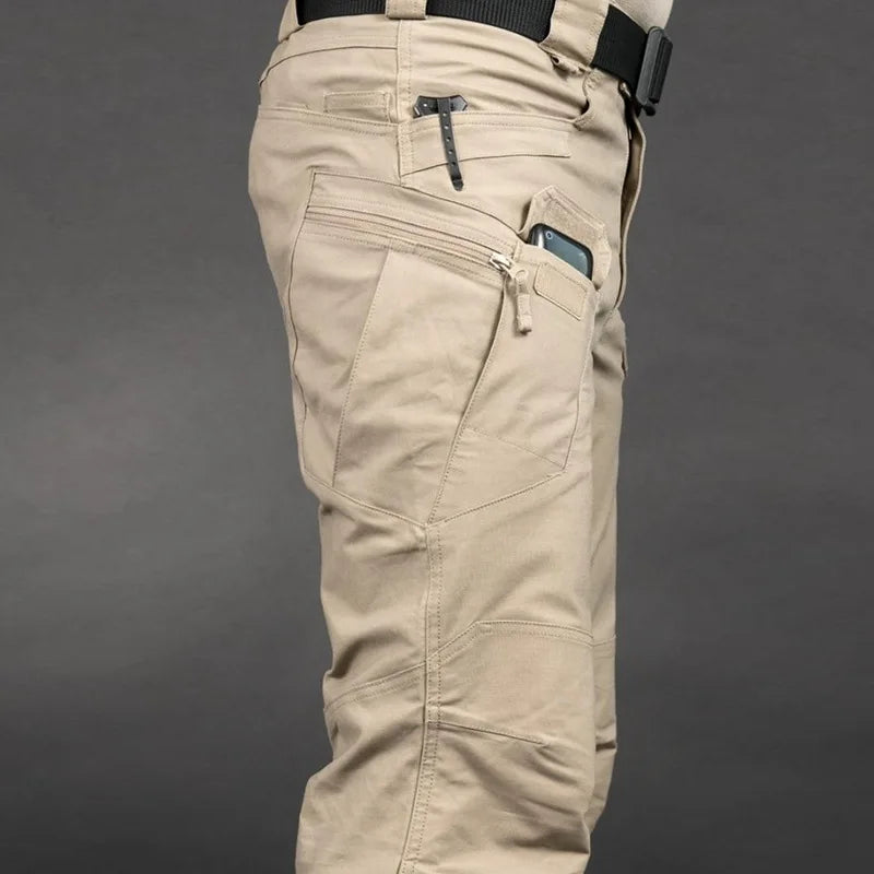 Tactical Cargo Pants Men Combat Outdoor Hiking Work Joggers Lightweight Trousers Male Elasticity Multiple Pockets Resistant Pant
