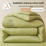 100% Cotton Filled Super Soft Autumn Winter Quilt Lightweight Fluffy Warm Duvets Core Grade A Comfort Quilted Double Comforter