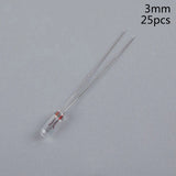 5mm, 4mm, 3mm, 12v, mini lâmpada, lâmpada de tungstênio com indicador do botão do interruptor, 25pcs
