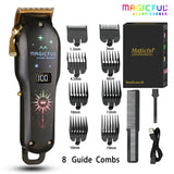 MAGICFUL New Professional Hair Clipper Rechargeable Electric Trimmer For Men Beard Kids Barber Cutting Machine Haircut Machine