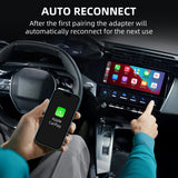 Wireless Carplay Adapter Android Auto 2-in-1 Smart Dongle 2025 5G WIFI For iPhone Android Phone For Volvo Benz MG Kia Chery VW