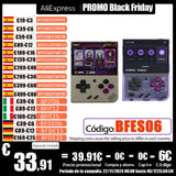 Consola de juegos portátil MIYOO Mini Plus, pantalla IPS clásica de 3,5 pulgadas, sistema Linux, regalo de Navidad, consola de juegos retro