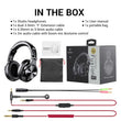 Oneodio A71 Wired Over Ear HiFi Headphones With Mic Studio DJ Headphone Professional Monitor Recording Mixing Headset For Gaming