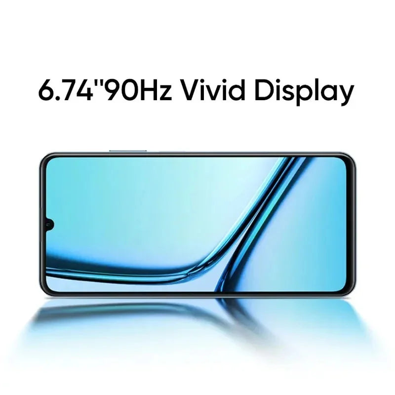 realme Note 50 6.74'' Large Display Screen Powerful 8-Core Phone 13MP AI Camera IP54 Waterproof 4890mAh