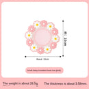 Round Daisy Heat Resistant Silicone Mat  Cup Coasters Insulation Non Slip Pot Holder Thicken Table Placemat Kitchen Accessories