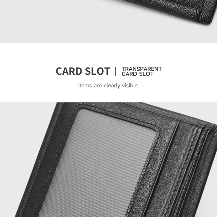 Septwolves Genuine Leather Wallets For Men Original Leather Wallet Man Cowhide Wolf Pattern With Brand Box Father Lover Gift