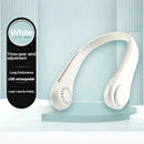 Xiaomi 8000mAh USB Hanging Neck Fan Portable Bladeless Mini Rechargeable Mute LED Digital Display Electric Air Cooler Handheld