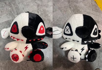 MINISO Night Ghost Stitch Plush Toy Cute Anime Stitch Plush Toys Soft Cartoon Stuffed Companion Children's Birthday Gift