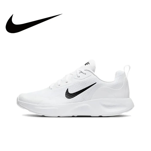 Nike New WearAllDay Low - Zapatillas de running para hombre y mujer, amortiguación de otoño, ligeras y transpirables, color negro 