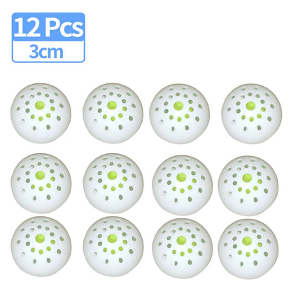6/12Pcs 6Pcs/Packet Deodorizer Freshener Balls Sneaker Deodorizer Ball Long Lasting Odor for Sneakers Gym Bags Lockers Car 3cm