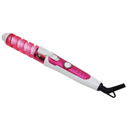 Rizador de pelo profesional, rizador de espiral mágico, varita rizadora de calentamiento rápido, moldeador de cabello eléctrico