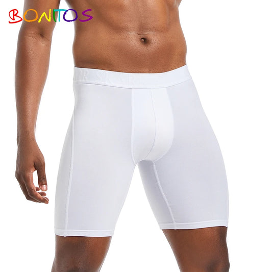 long Men's panties Sports Leggings boxershorts mens polyester underwear man boxers shorts Quick-drying boxer for men underpants