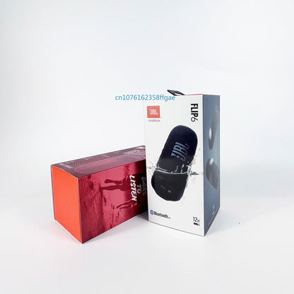 Original JBL FLIP 6 Bluetooth Speaker FLIP6 Portable IPX7 Waterproof Outdoor Stereo Bass Music Track Speaker Independent Tweeter