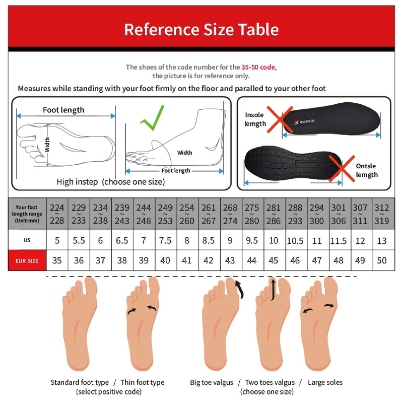 Baasploa Men Running Shoes Mesh Breathable Sport Shoes For Men Fashion Lightweight Casual Sneakers Non-Slip Lace Up Plus Size 50