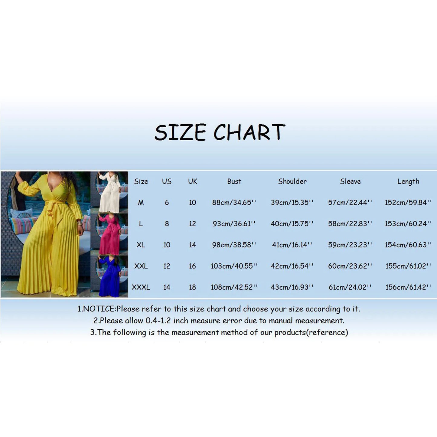 Summer Overalls for Women Sexy Deep V Neck Long Sleeve Jumpsuit with Belt Casual Loose Wide Leg Pants Rompers Oversized Outfits