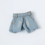 Blythe Clothing Fashion Vest Tops Denim Shorts Casual Pants Belt Multicolor for Licca Azones Ob22 24 Ker YMY Doll Accessories
