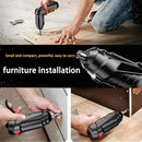 3.6V Screwdriver Kit Rechargeable Lithium Battery Cordless Electric Screwdriver Drill Kit Folding Home Power Tools