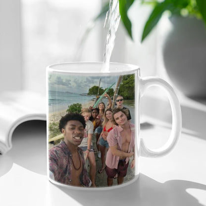 O-Outer Banks Anime Ceramic Mug Cute Coffee Tea Milk Stave Mugs And Cups with Handle Novelty Gifts