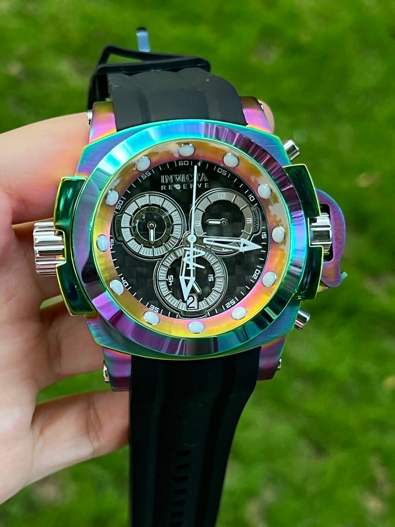 INVICTA Vortex Element Waterproof Quartz Large Dial Men's Watch