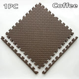 EVA Leaf Grain Floor Mats, Proteção de Ginásio Esportivo, Tapetes de Emenda Antiderrapantes, Thicken Shock Room Workout, Yoga Fitness, 30x30cm, 16Pcs