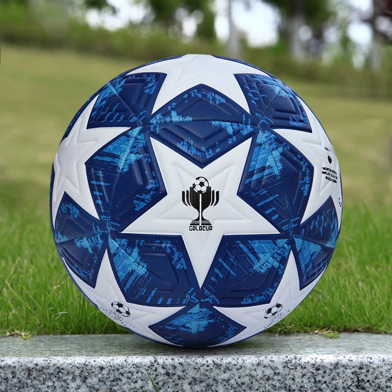 Professional Soccer Ball Size 5 Official Match Ball Seamless Bonded PU Soft Size 4 Football Excellent Grip and Elasticity