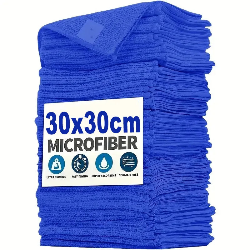 Lavagem De Carro Toalhas De Microfibra, Pano De Secagem, Panos De Limpeza Doméstica, Auto Detalhamento, Pano De Polimento, Home Clean Tools, 1-20Pcs