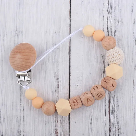 Personalized Baby Pacifier Clips, Name Teethers, Dummy Nipple Holder, Clip Chain, Baby Accessories, Newborn Gifts, Custom Toys, New 