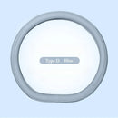 Napa Leather Perforated Patchwork Car Steering Wheel Cover, Non-slip, Breathable, Universal 15 Inch (Approx. 38cm)