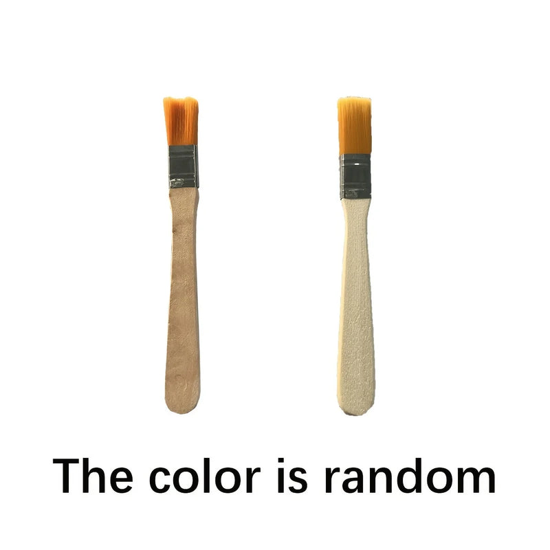 24/48/72 nylon brushes, short wooden handle art paint brushes, watercolor brushes, wall brushes, art brushes, cleaning tools