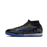 NIKE Mercurial Superfly 9 TF High-Top Men's football boots comfortable and stable Soccer shoes rebound cushioning sneaker black