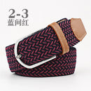 Stretch Woven Belt Unisex Canvas Belts Fashion Casual Student Belt Women Cinturon Male Waistband 105cm