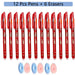 12 Red Pens