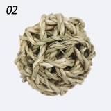 10 Styles 7CM Chewing Braided Ball Guinea Pig Rabbit Hamster Small Animal Play Pet Interactive Chew Toy Natural Grass Ball