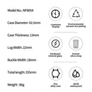 NAVIFORCE Luxury Men's Watch Waterproof Sports Quartz Clock Silicone Strap Chronograph Luminous Wristwatches Relogio Masculino