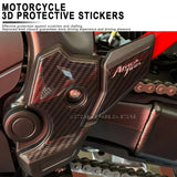 For Honda Africa Twin 1100 CRF Accessories motorcycle Protection sticker for side footstool 3D gel epoxy Resin sticker 2022-2023