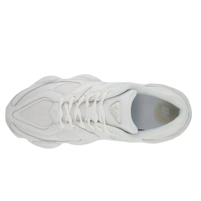 NewBalance NB 9060 Men's and Women's Casual Shoes Fashion Breathable Walking Mesh Flat Shoes Sneakers White Female Footwear