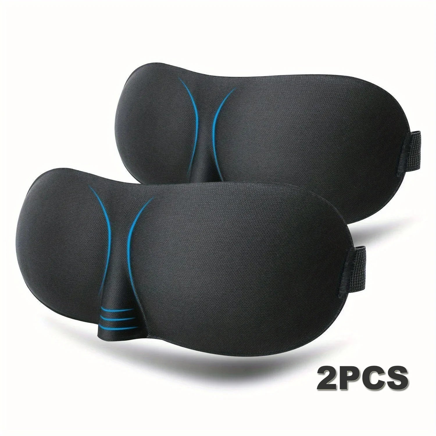 3D Sleeping Mask Eyepatch Block Out Light Soft Paded Sleep Rest Relax Aid Cover Patch Blindfold Face Shade Eyeshade Eyes Patchs