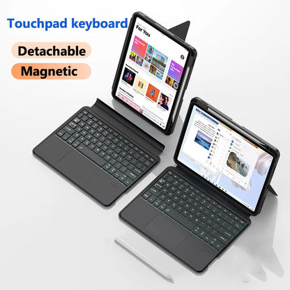 Keyboard for Redmi Pad Pro 12.1 2024 SE 11inch 2023 for Xiaomi Pad 6 11 5 Pro 11inch Tablet Case Backlit Trackpad Split Cover