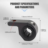 ATV Car Motorcycle LED Headlight Clamps Brackets Tube Clamp Mount Kit For Auto Motorbike Spotlights Fog Light Mount Accessories